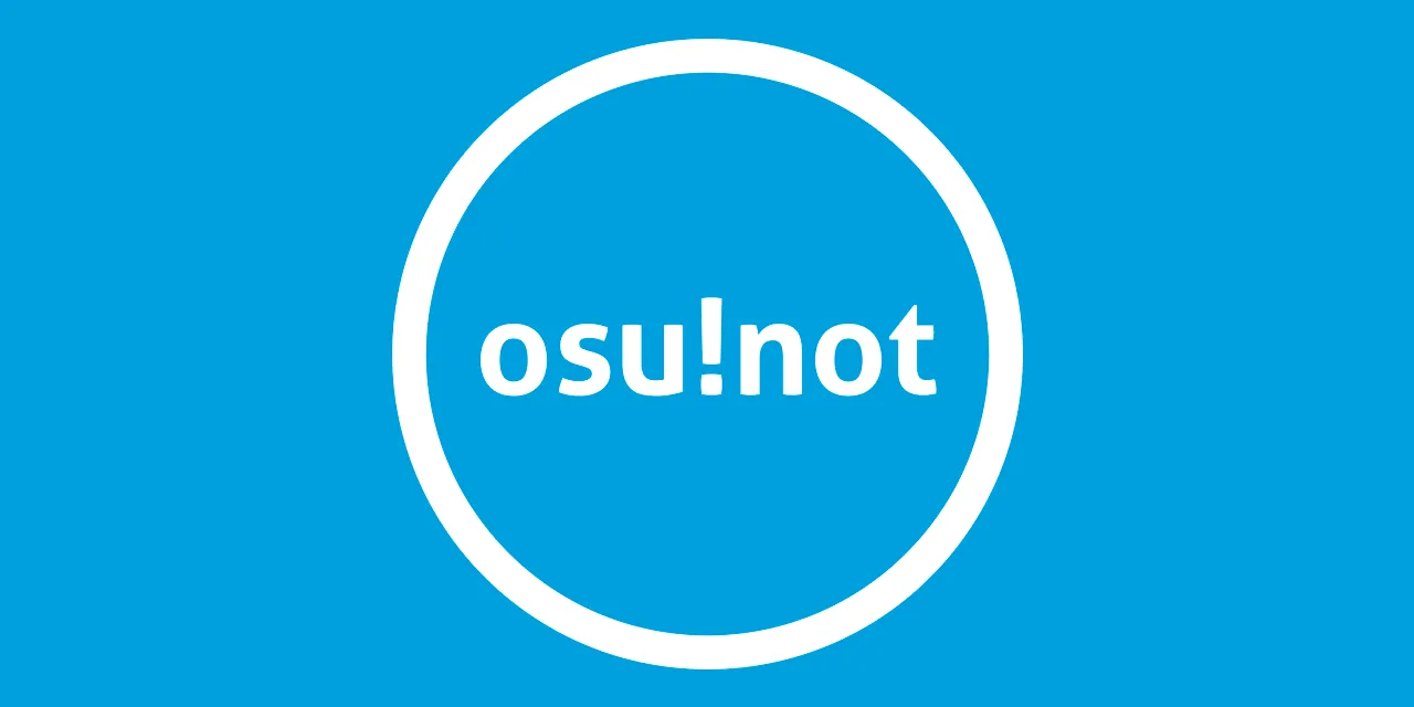 osu!not